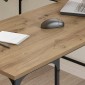 vidaXL Γραφείο Artisan Oak 139 x 139 x 75 εκ. Επεξεργασμένο Ξύλο