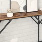 vidaXL Τραπέζι κονσόλας Παλιό Ξύλο 180 x 30 x 75 εκ Επεξεργασμένο Ξύλο