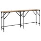 vidaXL Τραπέζι κονσόλας Artisan Oak 180 x 30 x 75 εκ