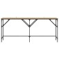 vidaXL Τραπέζι κονσόλας Artisan Oak 180 x 30 x 75 εκ