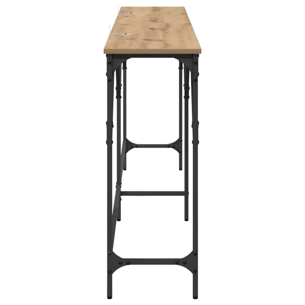 vidaXL Τραπέζι κονσόλας Artisan Oak 180 x 30 x 75 εκ