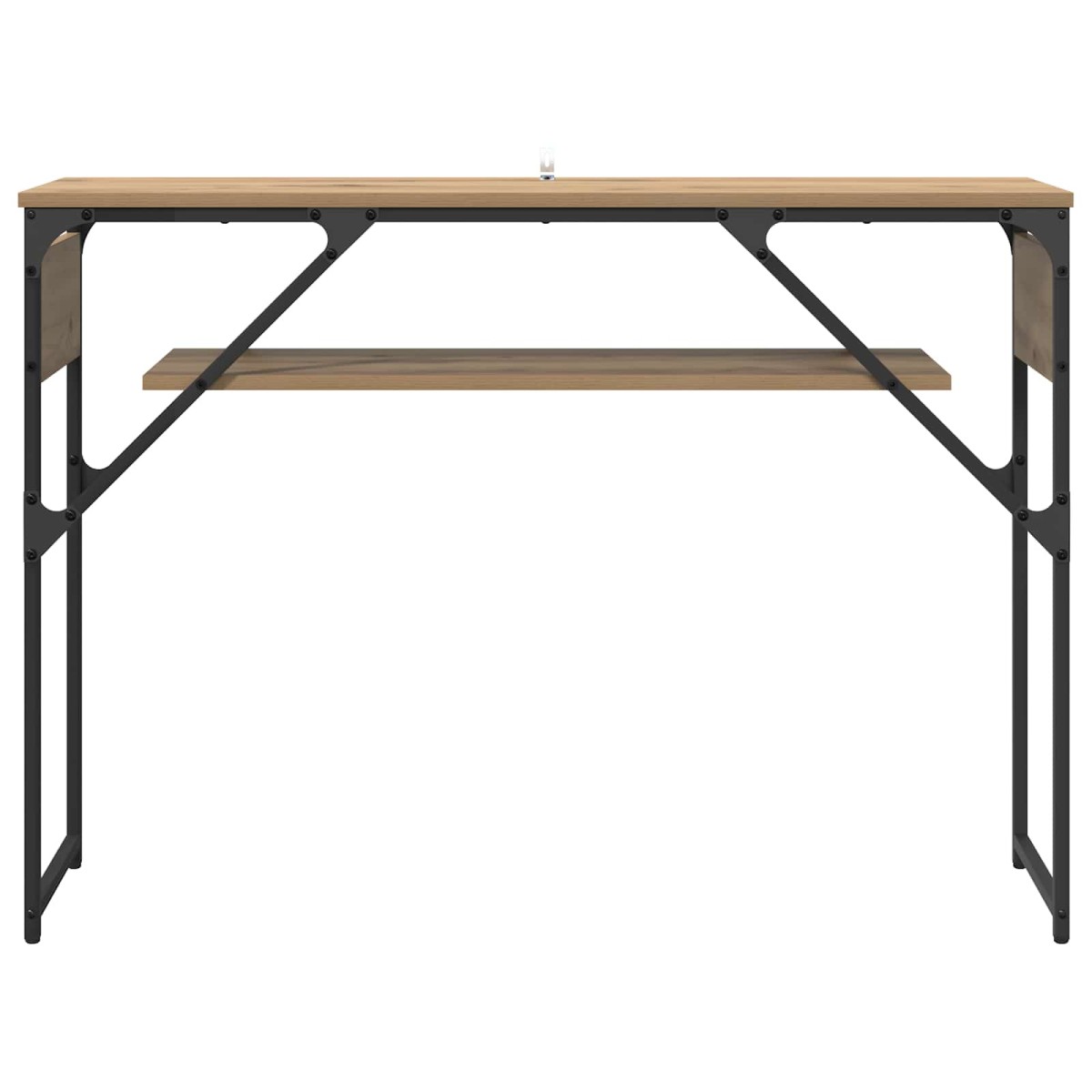 vidaXL ΤραπέζιΚονσόλας Artisan Oak Επεξεργασμένο Ξύλο 105x30x75εκ.
