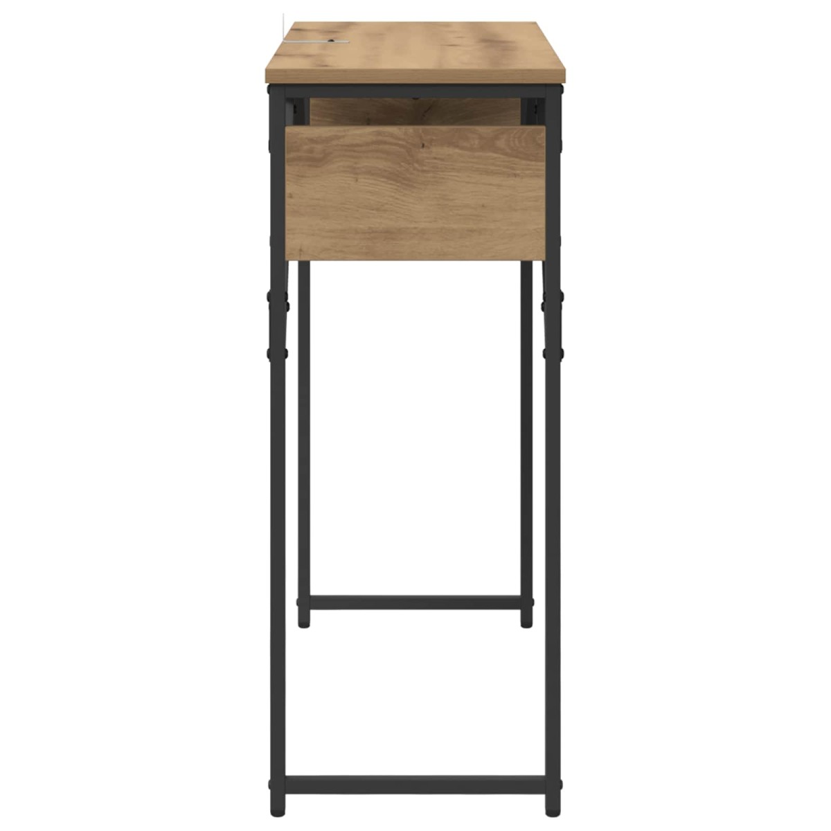 vidaXL ΤραπέζιΚονσόλας Artisan Oak Επεξεργασμένο Ξύλο 75x30x75εκ.