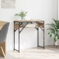 vidaXL ΤραπέζιΚονσόλας Artisan Oak Επεξεργασμένο Ξύλο 75x30x75εκ.