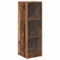vidaXL Highboard Παλιό Ξύλο 35 x 37 x 109 εκ Επεξεργασμένο Ξύλο