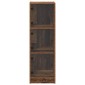 vidaXL Highboard Παλιό Ξύλο 35 x 37 x 109 εκ Επεξεργασμένο Ξύλο