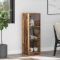 vidaXL Highboard Παλιό Ξύλο 35 x 37 x 109 εκ Επεξεργασμένο Ξύλο