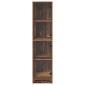 vidaXL Highboard Παλιό Ξύλο 35 x 37 x 142 εκ Επεξεργασμένο Ξύλο