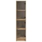 vidaXL Highboard Artisan Oak 35 x 37 x 142 εκ Επεξεργασμένο Ξύλο