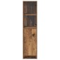 vidaXL Highboard Παλιό Ξύλο 35 x 37 x 142 εκ Επεξεργασμένο Ξύλο