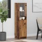 vidaXL Highboard Παλιό Ξύλο 35 x 37 x 142 εκ Επεξεργασμένο Ξύλο