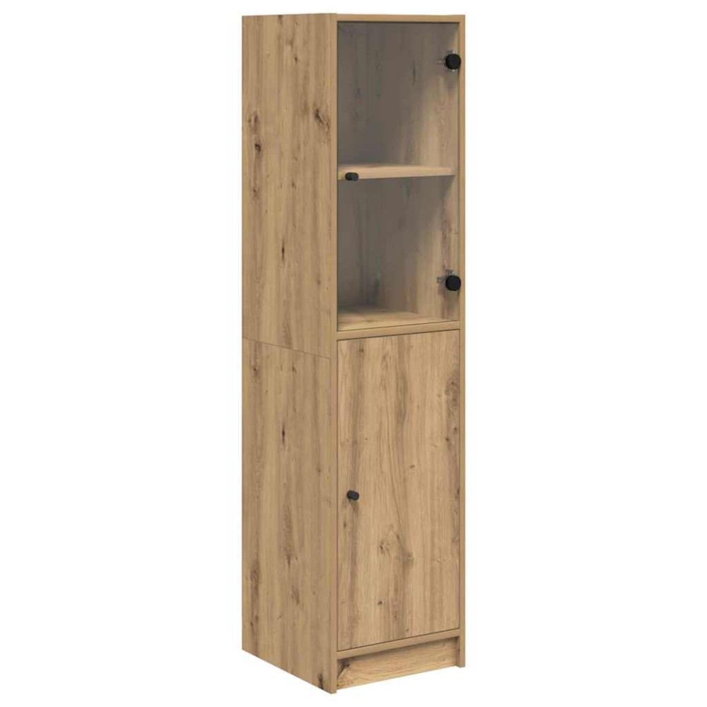 vidaXL Highboard Artisan Oak 35 x 37 x 142 εκ Επεξεργασμένο Ξύλο