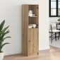 vidaXL Highboard Artisan Oak 35 x 37 x 142 εκ Επεξεργασμένο Ξύλο