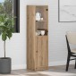 vidaXL Highboard Artisan Oak 35 x 37 x 142 εκ Επεξεργασμένο Ξύλο
