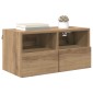 vidaXL Βάσεις τηλεόρασης 2 τμχ. Artisan Oak Επεξεργασμένο Ξύλο