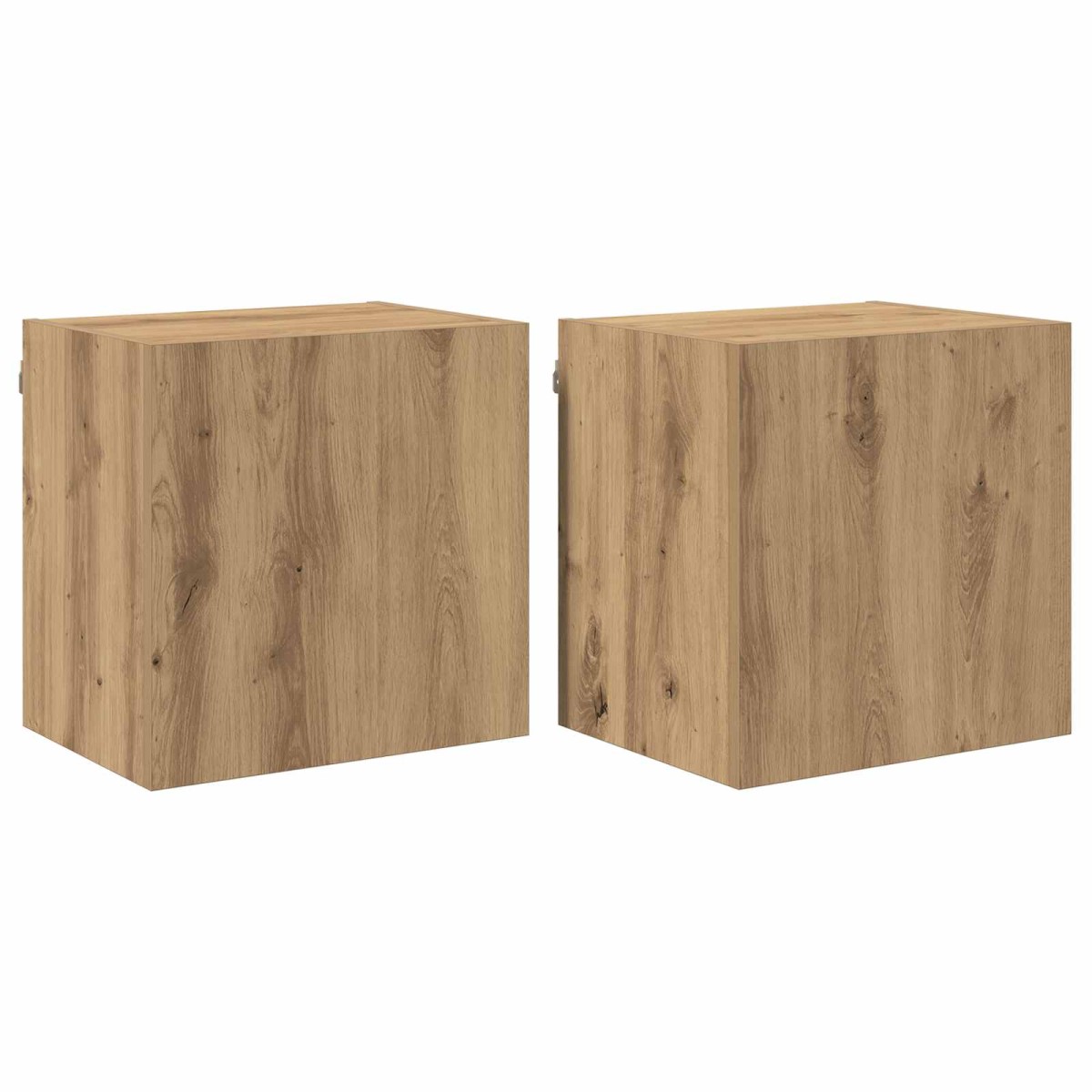 vidaXL Βάσεις τηλεόρασης 2 τμχ. Artisan Oak Επεξεργασμένο Ξύλο