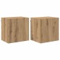 vidaXL Βάσεις τηλεόρασης 2 τμχ. Artisan Oak Επεξεργασμένο Ξύλο