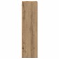 vidaXL Ντουλάπι Τηλεόρασης Τοίχου 40,5 x 30 x 102 εκ. Artisan Oak