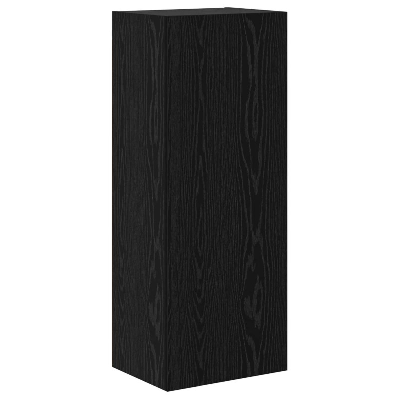 vidaXL Ντουλάπι Τηλεόρασης Τοίχου 40,5 x 30 x 102 εκ. Μαύρη Οξυά