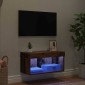 vidaXL Σετ επίπλου τηλεόρασης 60 x 30 x 30 cm Παλιό Ξύλο