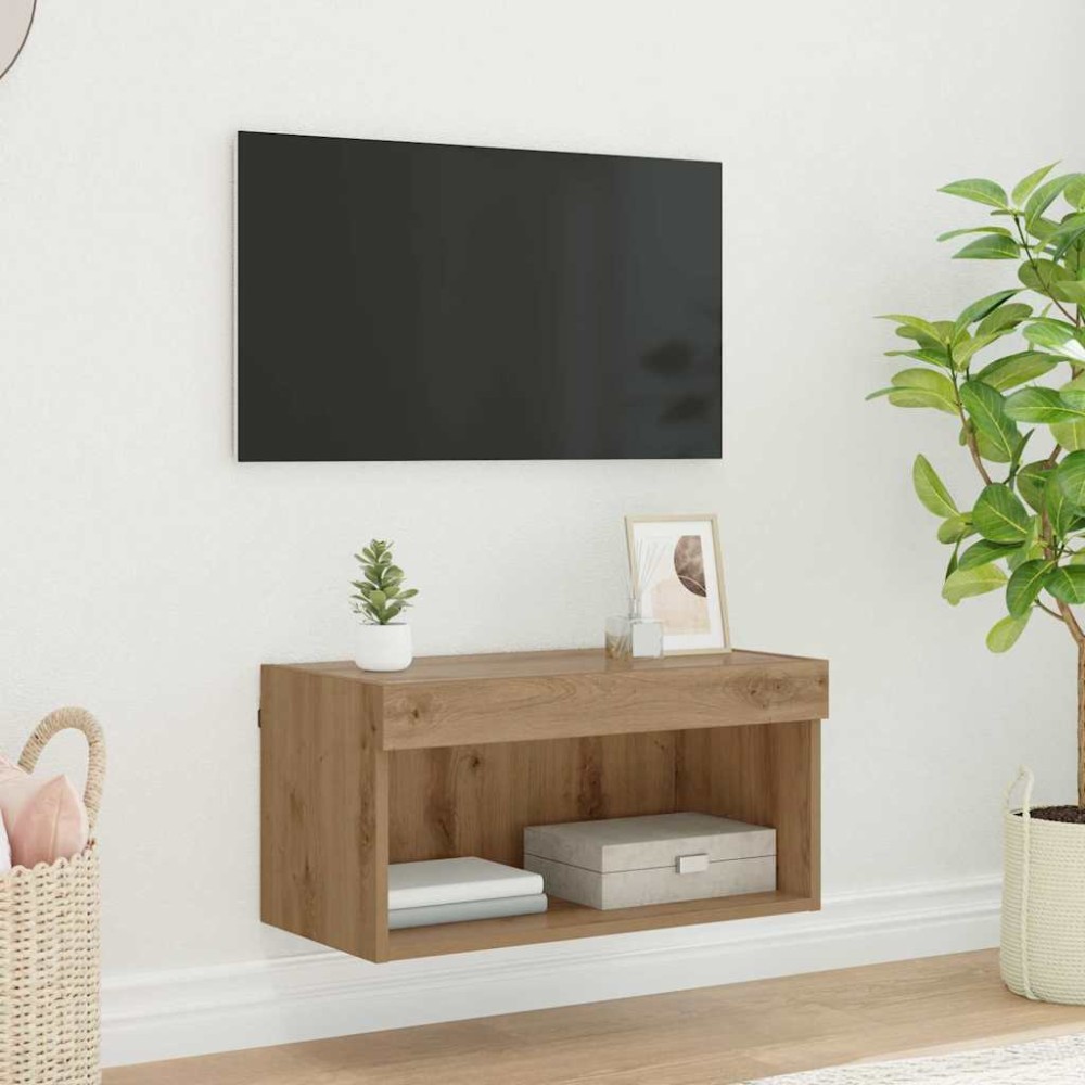 vidaXL Σετ επίπλου τηλεόρασης 60 x 30 x 30 cm Artisan Oak
