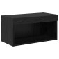 vidaXL Σετ επίπλου τηλεόρασης 60 x 30 x 30 cm Μαύρη Οξυά