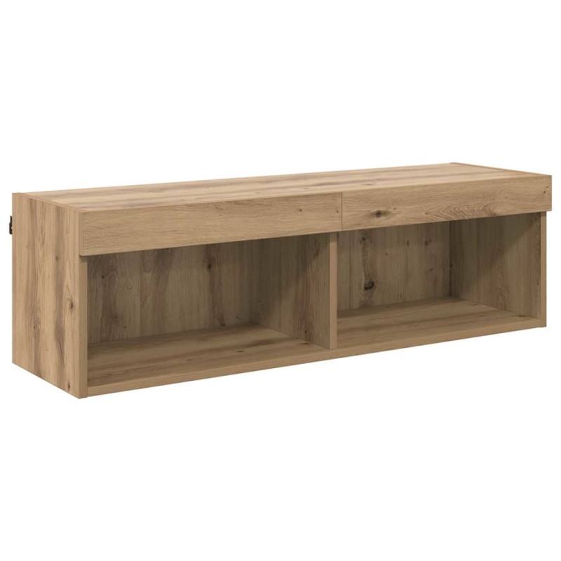 vidaXL Ντουλάπι Τηλεόρασης Τοίχου 100 x 30 x 30 cm Artisan Oak