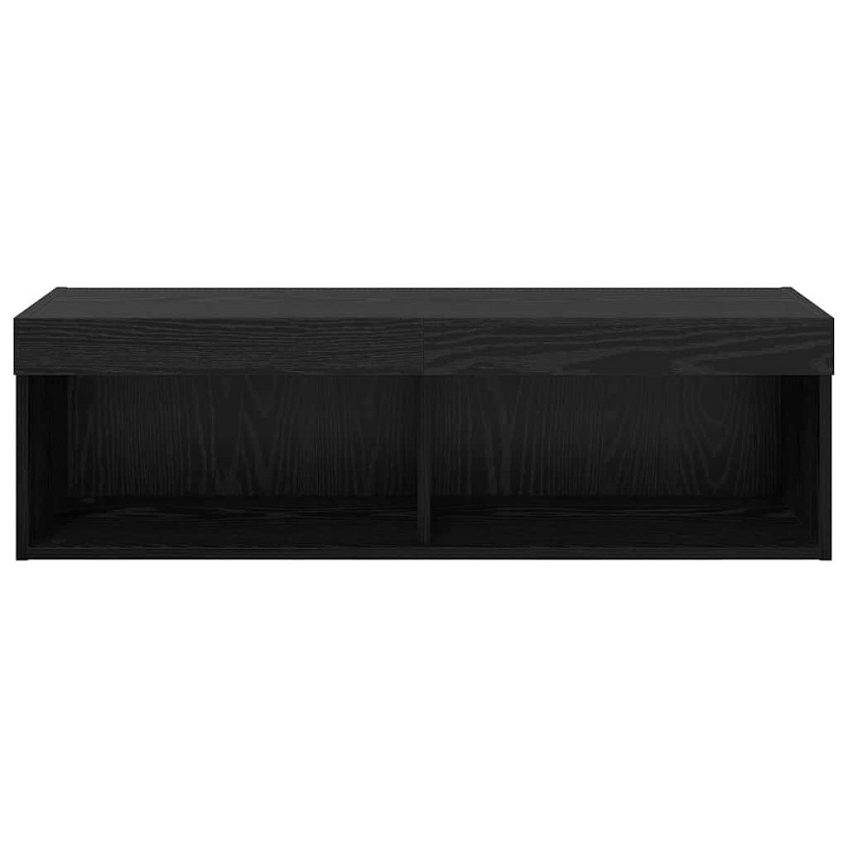 vidaXL Ντουλάπι Τηλεόρασης Τοίχου 100 x 30 x 30 cm Μαύρη Οξυά