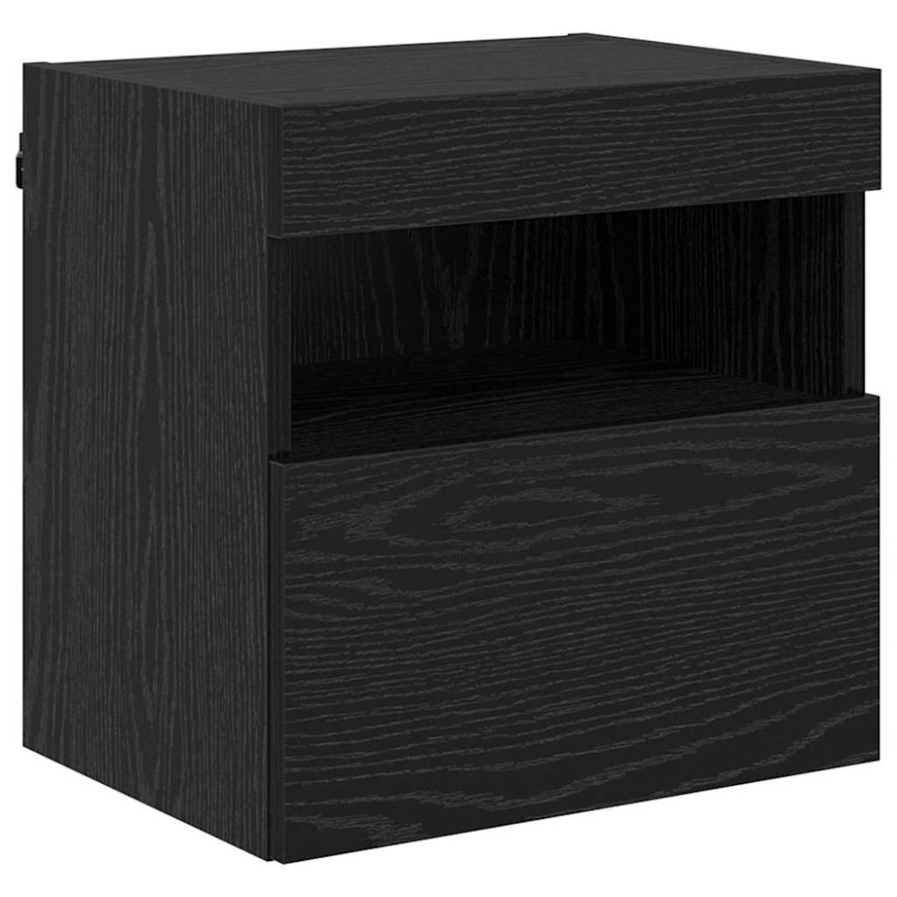 vidaXL Ντουλάπι Τηλεόρασης Τοίχου 40 x 30 x 40 εκ Μαύρη Οξυά