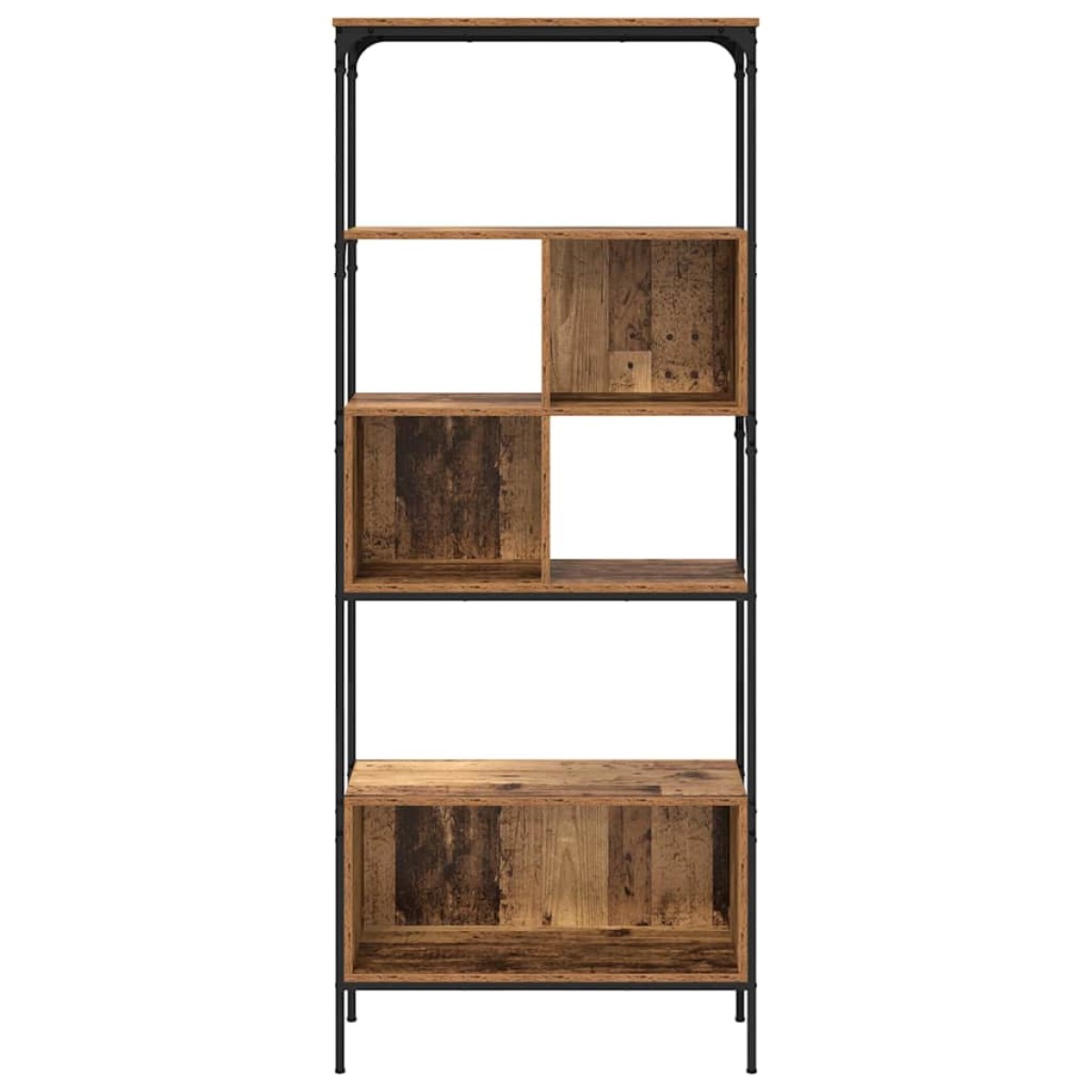 vidaXL Βιβλιοθήκη 7 επιπέδων 76 x 33 x 188,5 εκ Επεξεργασμένο Ξύλο