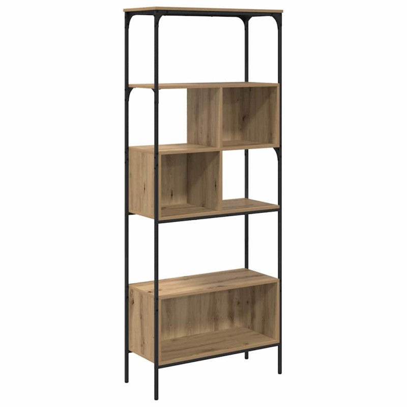 vidaXL Βιβλιοθήκη 7 επιπέδων 76 x 33 x 188,5 εκ Επεξεργασμένο Ξύλο