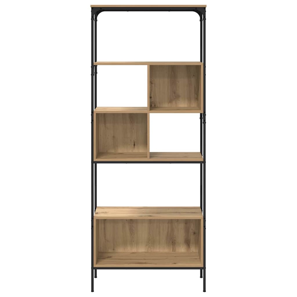vidaXL Βιβλιοθήκη 7 επιπέδων 76 x 33 x 188,5 εκ Επεξεργασμένο Ξύλο