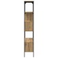 vidaXL Βιβλιοθήκη 7 επιπέδων 76 x 33 x 188,5 εκ Επεξεργασμένο Ξύλο