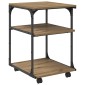 vidaXL Σταντ Εκτυπωτή Artisan Oak 43 x 48 x 64 εκ Επεξεργασμένο Ξύλο