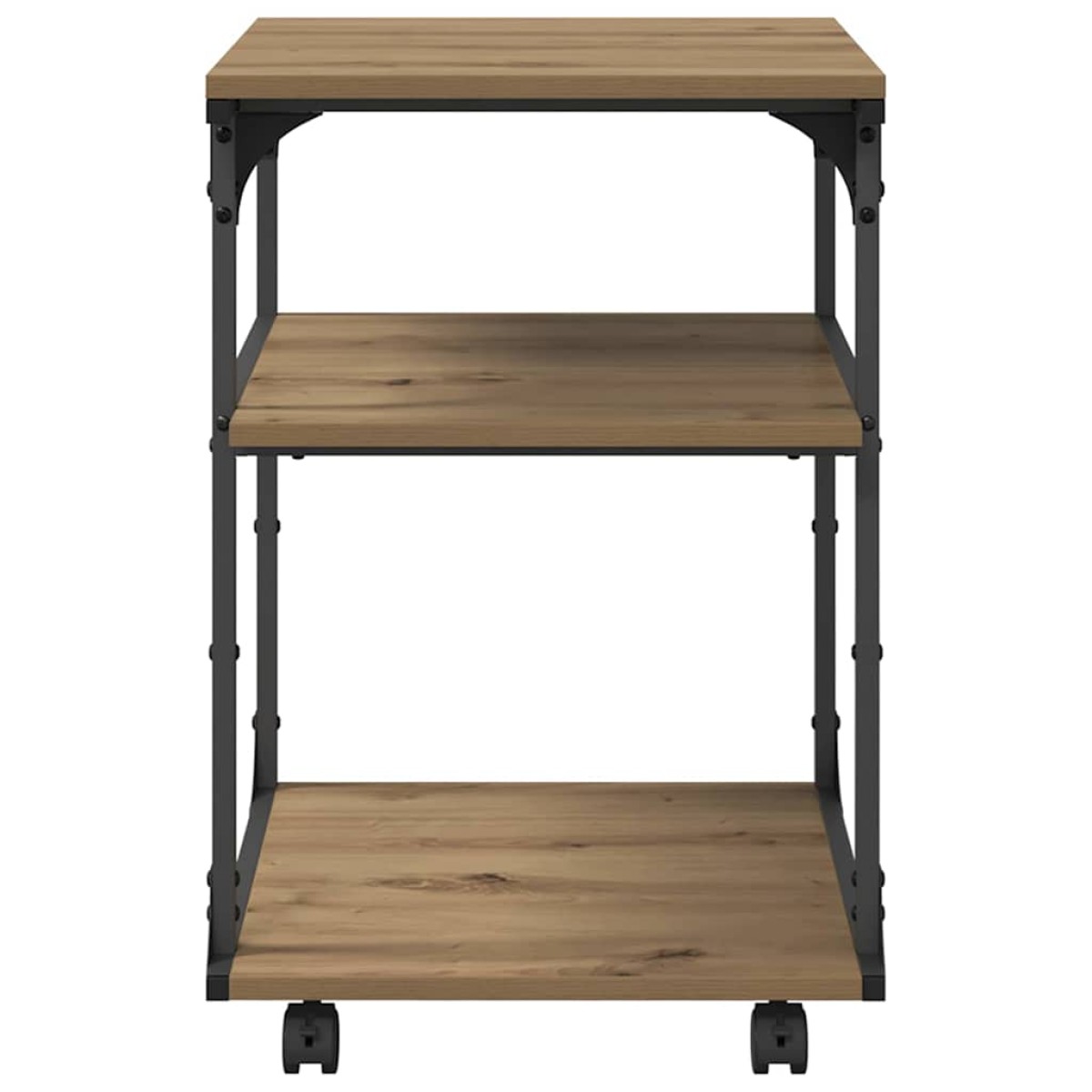 vidaXL Σταντ Εκτυπωτή Artisan Oak 43 x 48 x 64 εκ Επεξεργασμένο Ξύλο