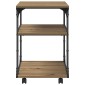 vidaXL Σταντ Εκτυπωτή Artisan Oak 43 x 48 x 64 εκ Επεξεργασμένο Ξύλο