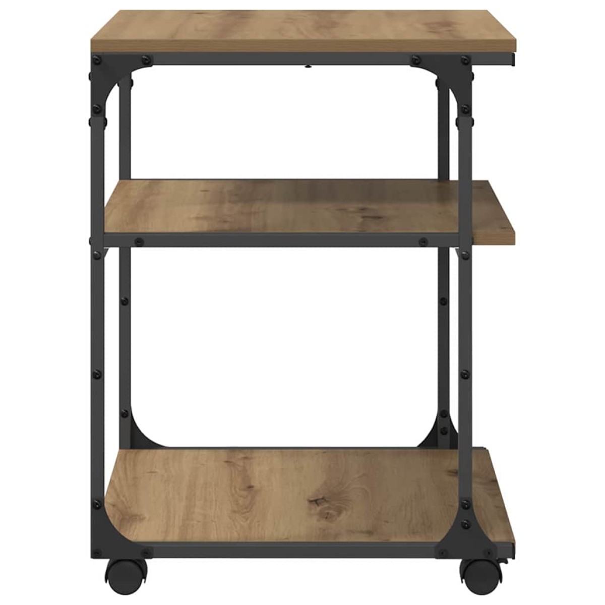 vidaXL Σταντ Εκτυπωτή Artisan Oak 43 x 48 x 64 εκ Επεξεργασμένο Ξύλο