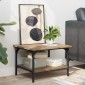 vidaXL Σταντ Εκτυπωτή Artisan Oak 50 x 40 x 38 cm Επεξεργασμένο Ξύλο