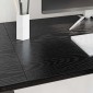 vidaXL Γραφείο Μαύρη Οξυά 120 x 50 x 75 cm Επεξεργασμένο Ξύλο