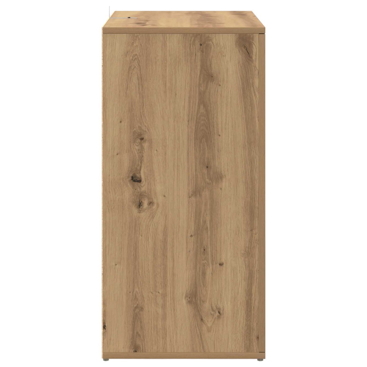 vidaXL Πλαϊνό γραφείο Artisan Oak 59 x 39 x 80 εκ. Επεξεργασμένο Ξύλο
