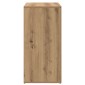 vidaXL Πλαϊνό γραφείο Artisan Oak 59 x 39 x 80 εκ. Επεξεργασμένο Ξύλο