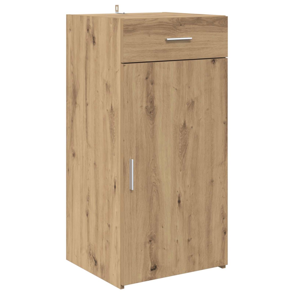 vidaXL Πλαϊνό γραφείο artisan δρυς 45 x 42,5 x 93 εκ.