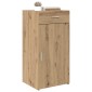 vidaXL Πλαϊνό γραφείο artisan δρυς 45 x 42,5 x 93 εκ.