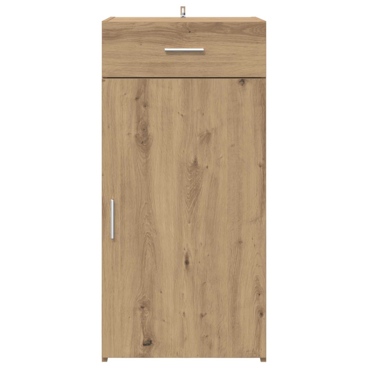 vidaXL Πλαϊνό γραφείο artisan δρυς 45 x 42,5 x 93 εκ.