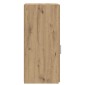 vidaXL Πλαϊνό γραφείο artisan δρυς 45 x 42,5 x 93 εκ.