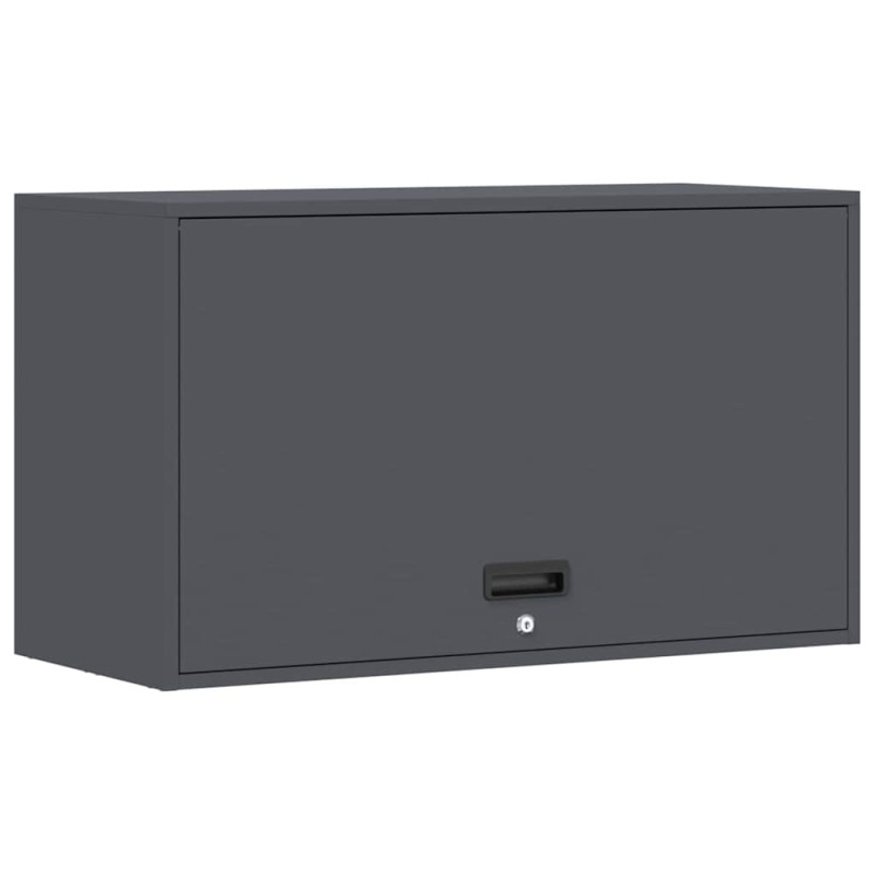 vidaXL Ντουλάπι τοίχου για γκαράζ Ανθρακί 90 x 40 x 53 εκ