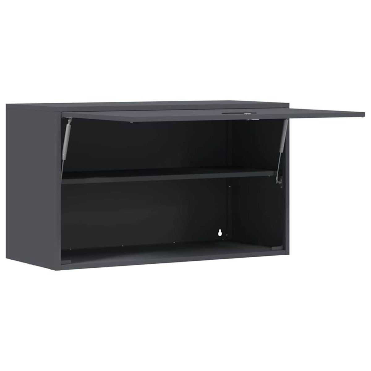 vidaXL Ντουλάπι τοίχου για γκαράζ Ανθρακί 90 x 40 x 53 εκ