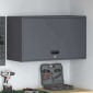 vidaXL Ντουλάπι τοίχου για γκαράζ Ανθρακί 90 x 40 x 53 εκ