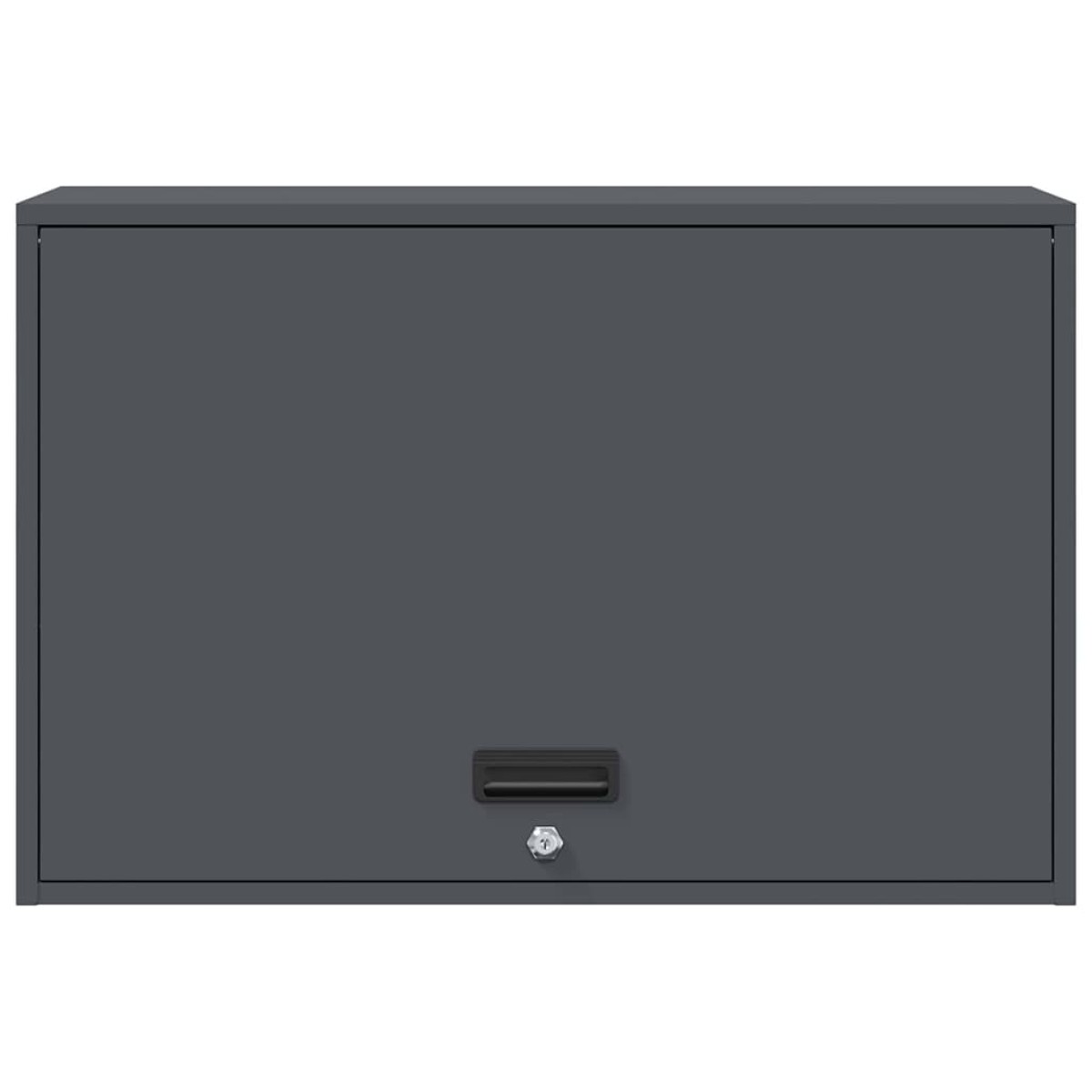 vidaXL Ντουλάπι τοίχου για γκαράζ Ανθρακί 80 x 40 x 53 εκ