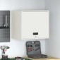 vidaXL Ντουλάπι τοίχου για γκαράζ Λευκό 60 x 40 x 53 εκ